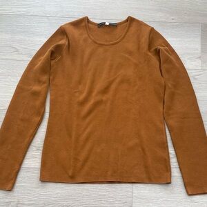 Peruvian Connection Long Sleeve Top Pima Cotton Shirt Women’s Size Small S